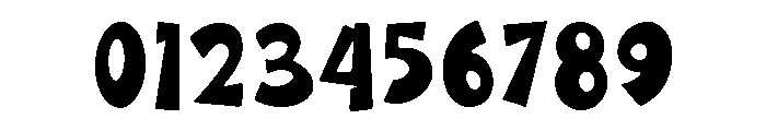 PG Shadow Ripper Regular Font OTHER CHARS