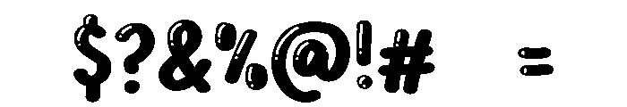 PG Shine Bunny Font OTHER CHARS