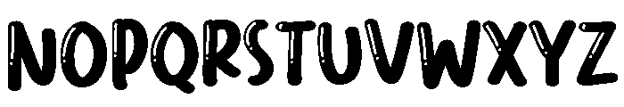 PG Shine Bunny Font LOWERCASE