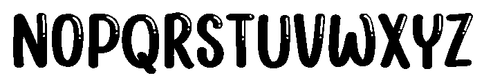 PG Shine Valentine Font UPPERCASE