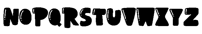 PG Shines Square Font UPPERCASE