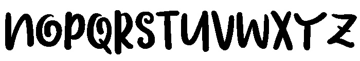 PG Sicribo Font LOWERCASE