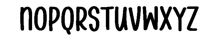 PG Silka Brush Font UPPERCASE