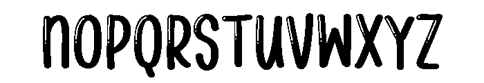 PG Silka Shine Font UPPERCASE