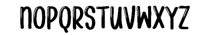 PG Silka Shine Font LOWERCASE