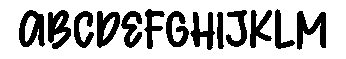 PG Silvera Regular Font UPPERCASE