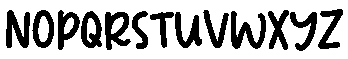 PG Silvera Regular Font UPPERCASE