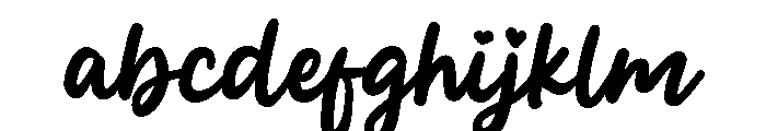 PG Simple Brush FONT