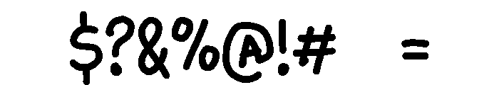 PG Simple Joy Font OTHER CHARS