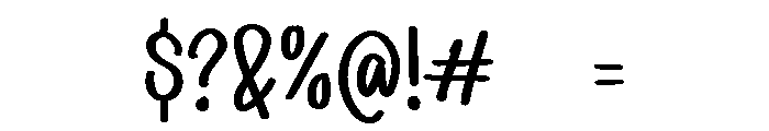PG Simple Quick Font OTHER CHARS