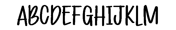 PG Simple Quick Font UPPERCASE