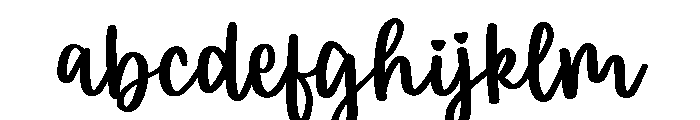 PG Simple Script Regular FONT