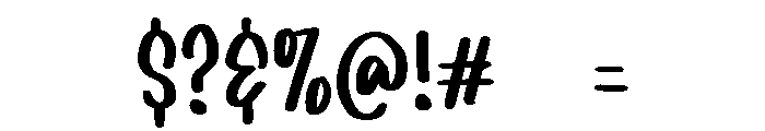 PG Simple Valentine Font OTHER CHARS