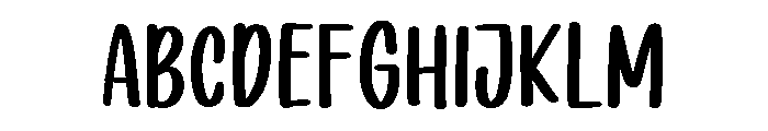 PG Simple Valentine Font UPPERCASE