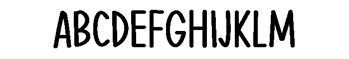 PG Simply Blush Font UPPERCASE