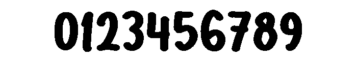 PG Smiley Bunny Regular Font OTHER CHARS
