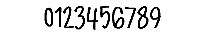 PG Smudgie Font OTHER CHARS