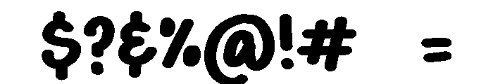 PG Sneaky Font OTHER CHARS