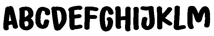 PG Sneaky Font UPPERCASE