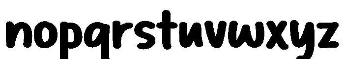 PG Sneaky Font LOWERCASE