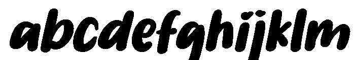 PG Snickly Slanted FONT