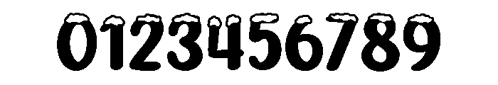 PG Snowy Holiday Regular Font OTHER CHARS