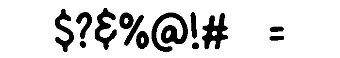 PG Soften Regular Font OTHER CHARS