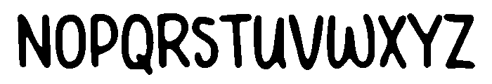 PG Soften Regular Font UPPERCASE