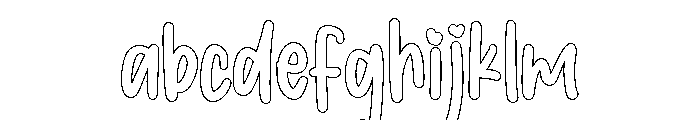 PG Solmerist Outline FONT