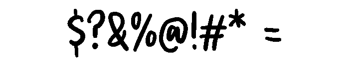 PG Solmerist Regular Font OTHER CHARS