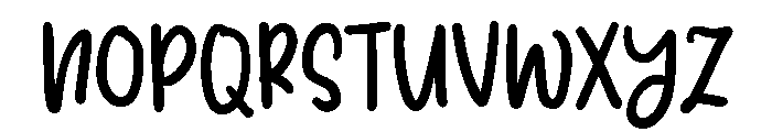 PG Solmerist Regular Font UPPERCASE