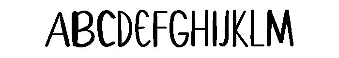 PG Sophie Regular Font UPPERCASE
