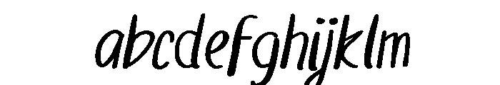 PG Sophie Slanted FONT