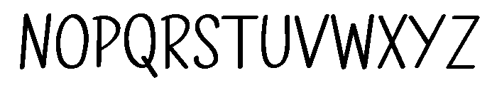 PG Sorellia Regular Font UPPERCASE