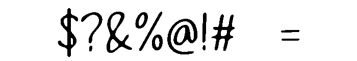 PG Sorellia Soft Font OTHER CHARS