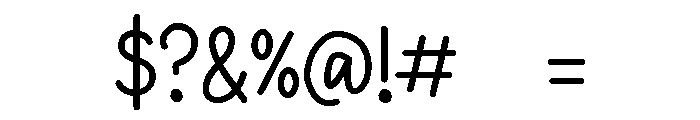 PG Spiced Snow Font OTHER CHARS