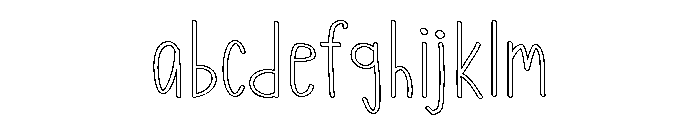 PG Sprigelle Outline FONT