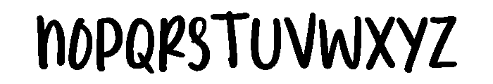 PG Spring Holiday Font UPPERCASE