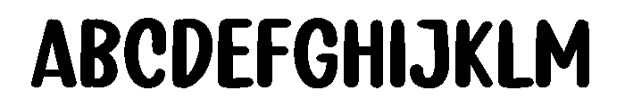PG Spring Vibes Font UPPERCASE