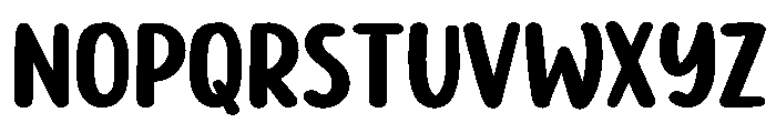 PG Spring Vibes Font UPPERCASE