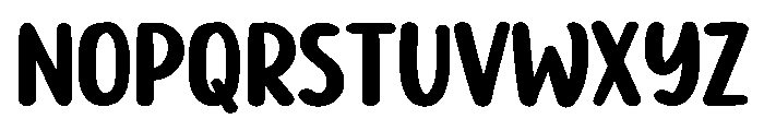 PG Spring Vibes Font LOWERCASE
