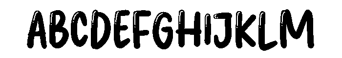 PG Spring Whimsy Font UPPERCASE