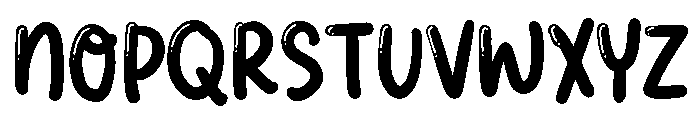 PG Spring Whimsy Font UPPERCASE