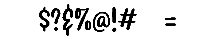 PG Springline Font OTHER CHARS