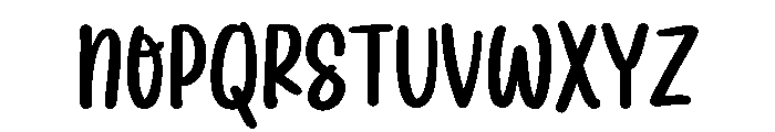 PG Springline Font LOWERCASE