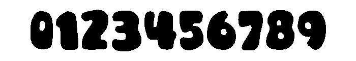PG Squishy Doodle Regular Font OTHER CHARS