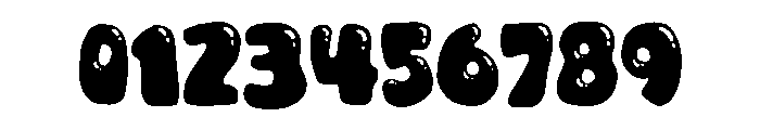 PG Squishy Drips Font OTHER CHARS