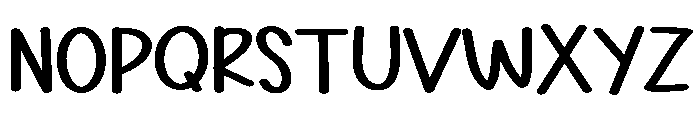 PG Street Flow Font UPPERCASE