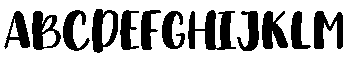 PG Stylish Regular Font UPPERCASE