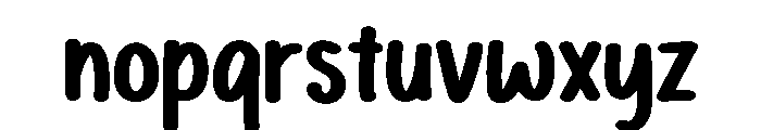 PG Stylish Valentine Font LOWERCASE